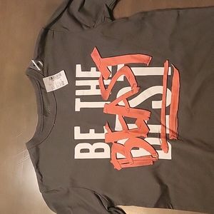 Green long sleeve t-shirt youth medium